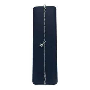 pulsera ajustable plata 925 mujer con dije estrella