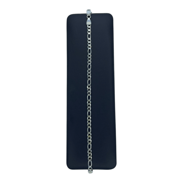 pulsera unisex plata 925 5mm diseño clásico